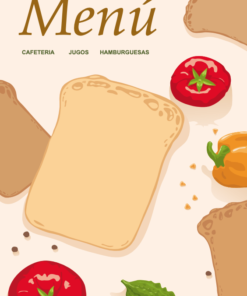 Menú Cafetería